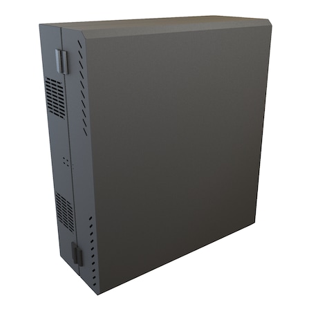 Hammond 4U 31D SLIM WALL CABINET HLP4U31BK